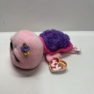 Ty Beanie Boos 💜 ROSIE the Turtle (6 Inch) NEW MWMTs Plush Stuffed Animal Toy